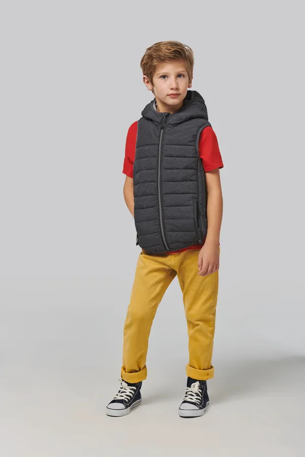 Bodywarmer mit Kapuze für Kinder