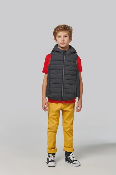 Bodywarmer mit Kapuze für Kinder