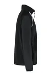 Kinder Trainingsjacke Black / White / Storm Grey
