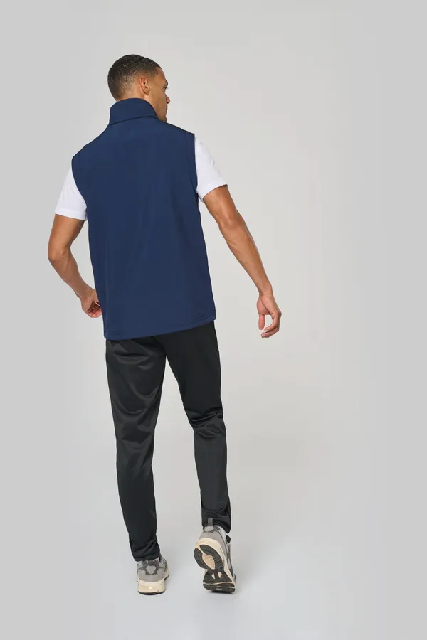 Softshelljacke mit abnehmbaren Ärmeln