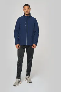 Softshelljacke mit abnehmbaren Ärmeln