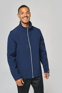 Softshelljacke mit abnehmbaren Ärmeln