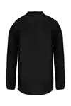 Regen-Sweatshirt Black / White / Storm Grey