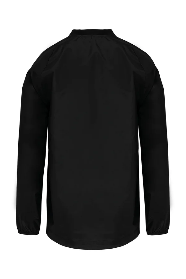 Regen-Sweatshirt Black / White / Storm Grey