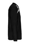 Regen-Sweatshirt Black / White / Storm Grey