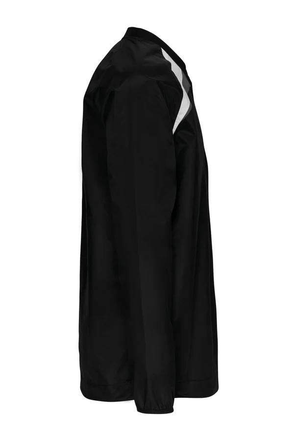 Regen-Sweatshirt Black / White / Storm Grey