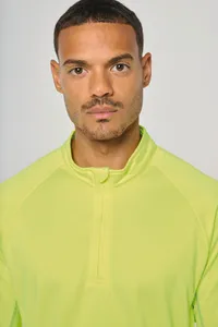 Sporttop mit langen Ärmeln ¼ Zip für Herren