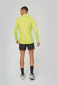 Sporttop mit langen Ärmeln ¼ Zip für Herren