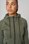 Damen-Funktions- performance Kapuzenjacke