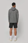 Kapuzen-Sweatshirt 1/4 Sport-Reißverschluss Unisex