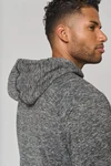 Kapuzen-Sweatshirt 1/4 Sport-Reißverschluss Unisex