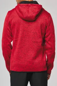 Herren-Hoodie aus Chiné