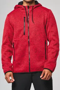 Herren-Hoodie aus Chiné