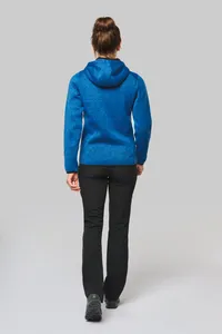 Damen-Hoodie aus Chiné