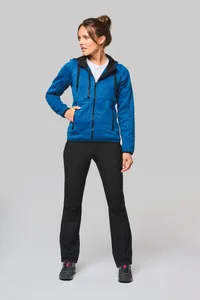 Damen-Hoodie aus Chiné