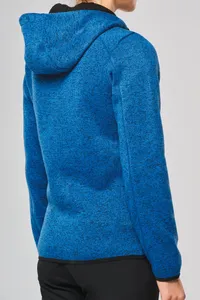 Damen-Hoodie aus Chiné