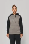 Zweifarbiges Kapuzensweatshirt für Erwachsene
