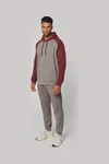 Zweifarbiges Kapuzensweatshirt für Erwachsene