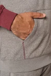 Zweifarbiges Kapuzensweatshirt für Erwachsene