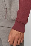 Zweifarbiges Kapuzensweatshirt für Erwachsene