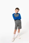 Zweifarbiges Kapuzensweatshirt für Kinder