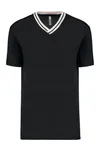 University-T-Shirt Black / White