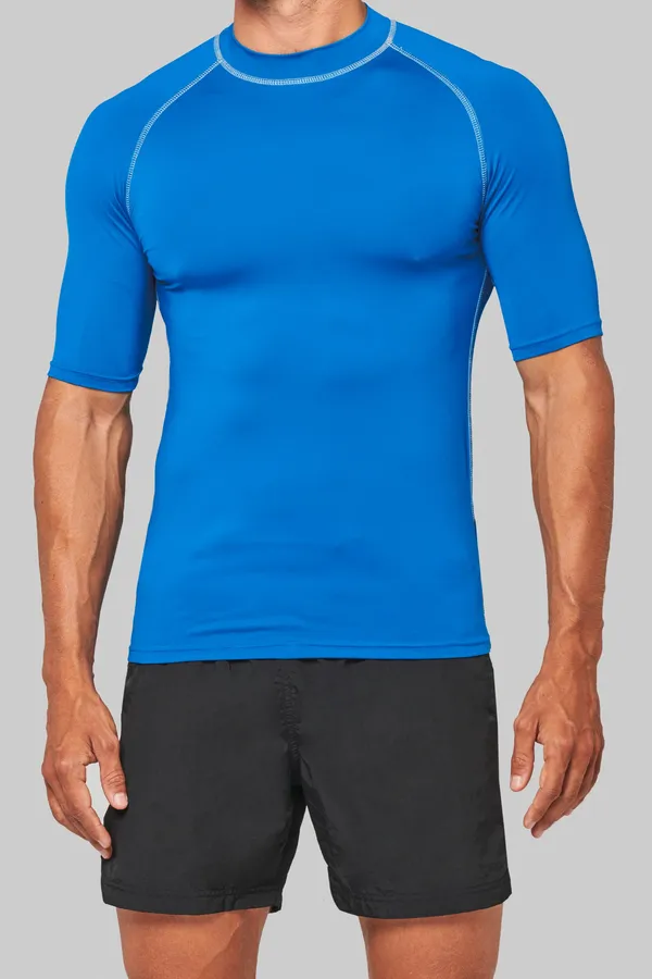 Unisex-Funktionsshirt Kurzarm und UV-Schutz