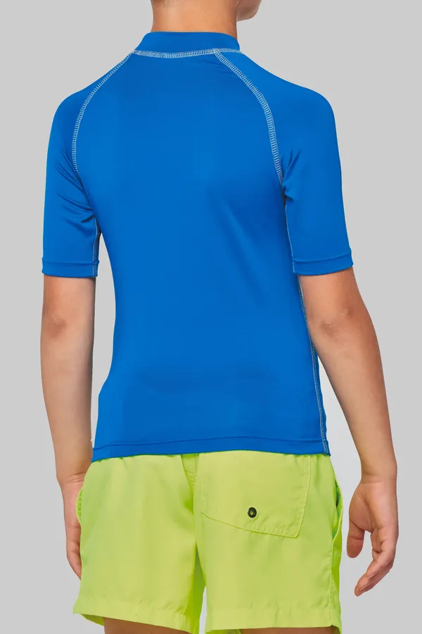 Kinder-Funktionsshirt Kurzarm und UV-Schutz