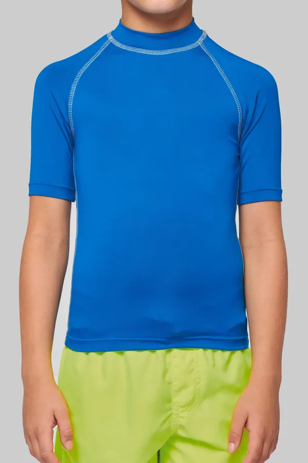 Kinder-Funktionsshirt Kurzarm und UV-Schutz