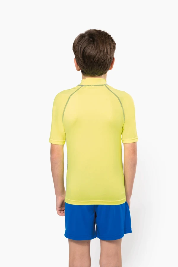 Kinder-Funktionsshirt Kurzarm und UV-Schutz