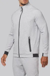 Jacke mit hochgeschlossenem Kragen