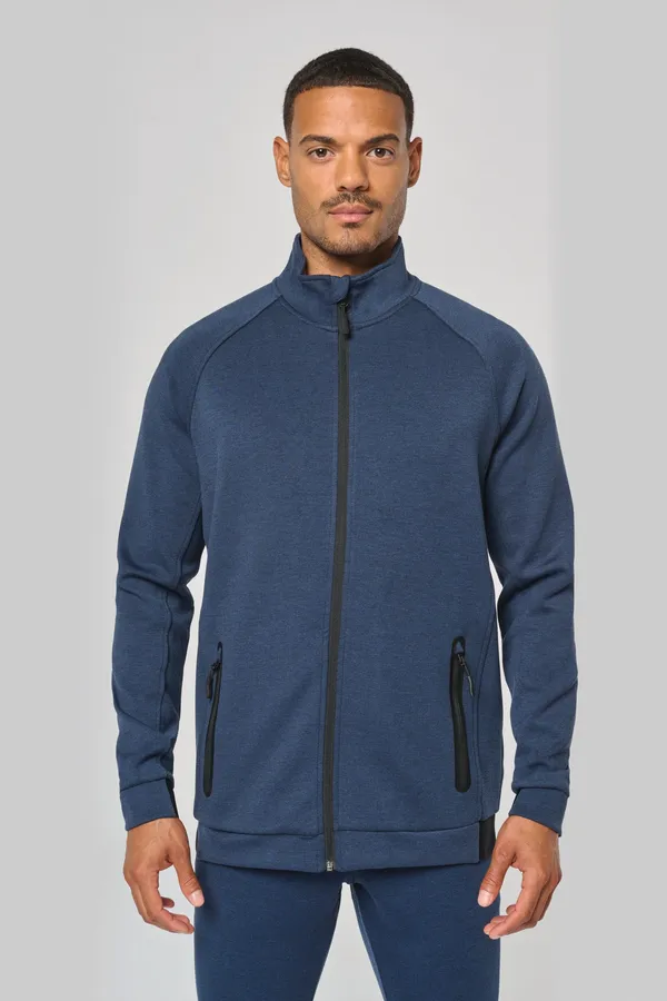 Jacke mit hochgeschlossenem Kragen