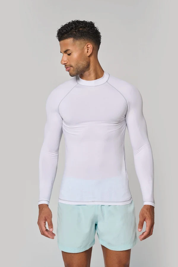 Herren-Funktionsshirt mit langen Ärmeln und UV-Schutz