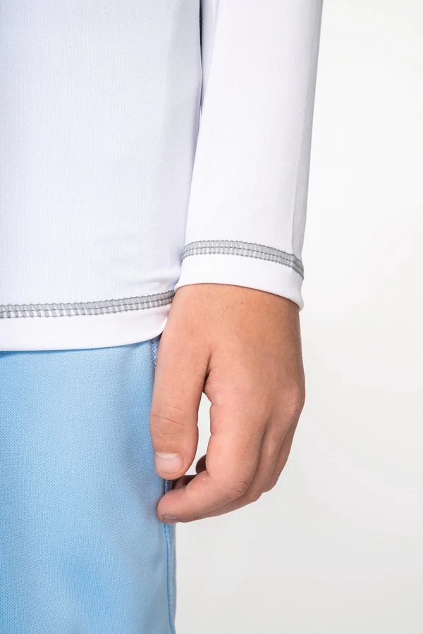 Kinder-Funktionsshirt mit langen Ärmeln und UV-Schutz