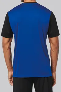 Zweifarbiges Kurzarmtrikot für Erwachsene