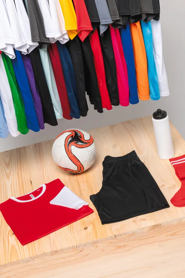 Zweifarbiges Kurzarmtrikot für Erwachsene