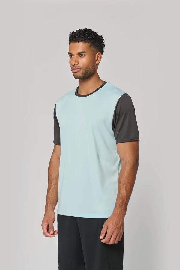 Unisex-Multisport-Kurzarmtrikot zweifarbig