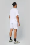 Zweifarbiges Padel Herren-T-Shirt mit Raglanärmeln