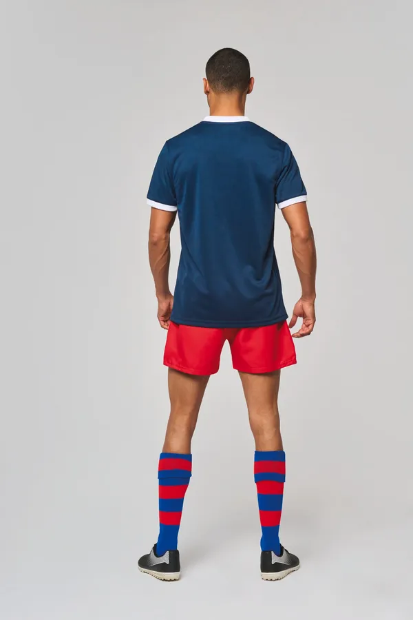 Rugby-Trikot mit kurzen Ärmeln, Unisex