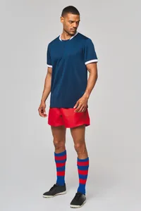 Rugby-Trikot mit kurzen Ärmeln, Unisex