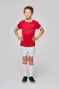 Rugby-Trikot mit kurzen Ärmeln für Kinder