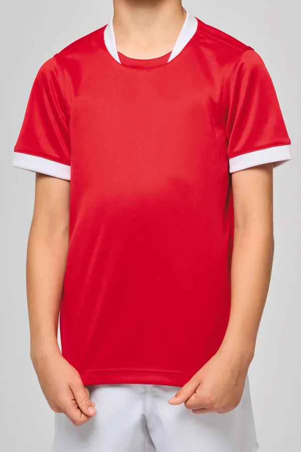 Rugby-Trikot mit kurzen Ärmeln für Kinder
