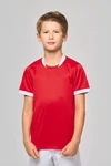 Rugby-Trikot mit kurzen Ärmeln für Kinder