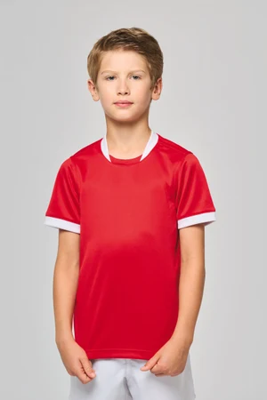 Rugby-Trikot mit kurzen Ärmeln für Kinder