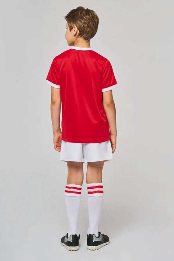 Rugby-Trikot mit kurzen Ärmeln für Kinder