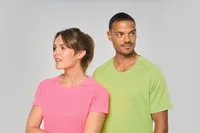 Damen Basic Sport Funktionsshirt Kurzarm