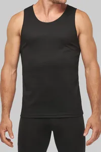 Herren Basic Sport Funktionsshirt ärmellos