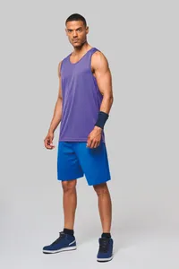 Herren Basic Sport Funktionsshirt ärmellos