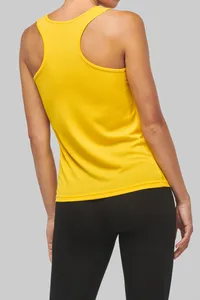 Damen Basic Sport Funktionsshirt ärmellos