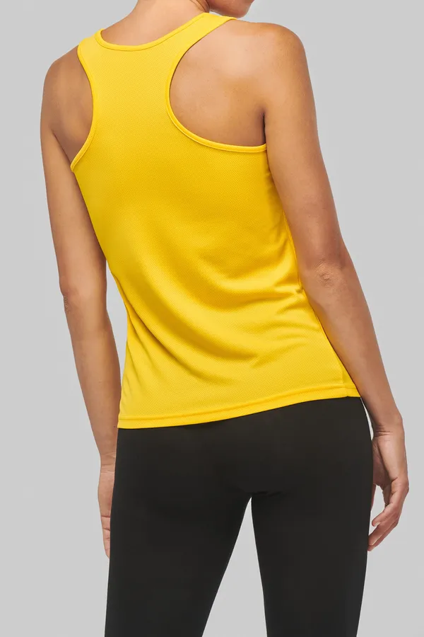 Damen Basic Sport Funktionsshirt ärmellos